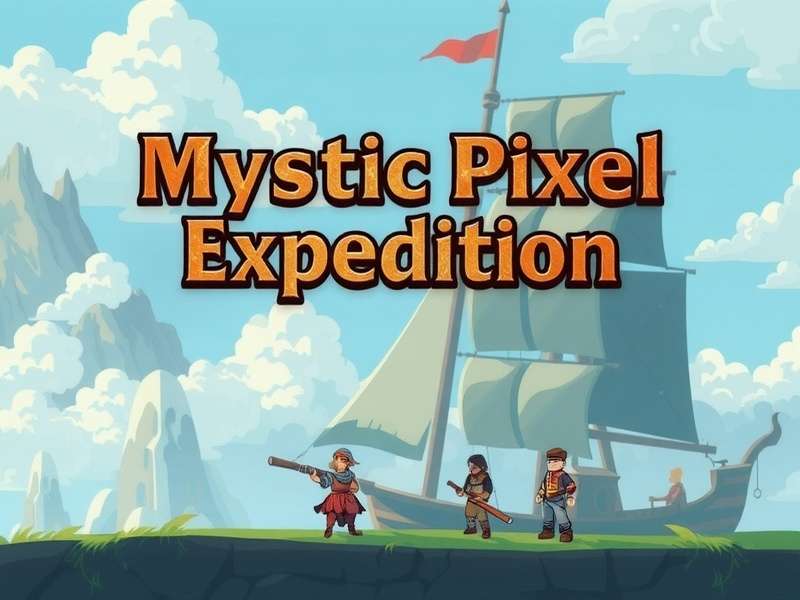 Mystic Pixel Expedition Game Banner
